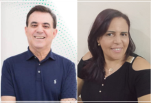 Photo of Dr José Maria e Alessandra da Serra, pré candidatos a prefeitura de Ijaci